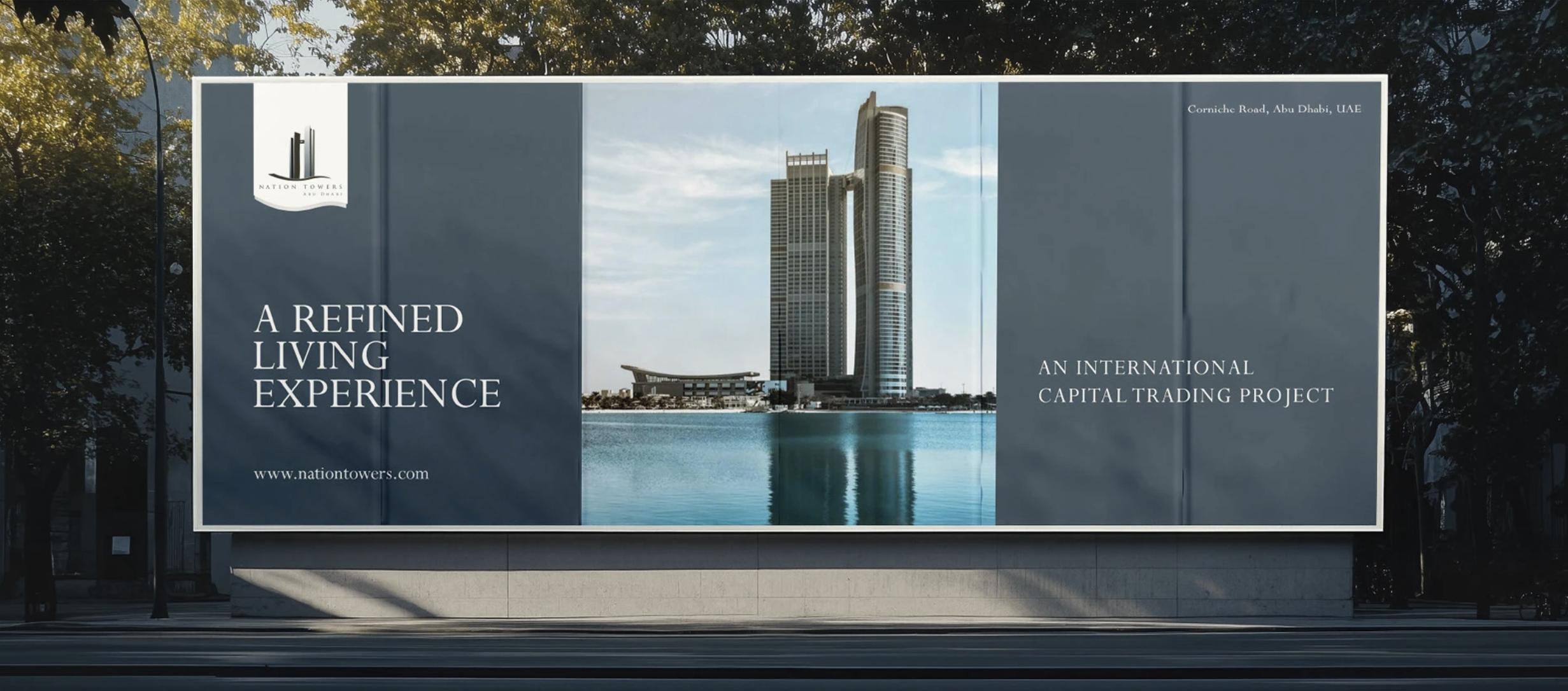 Branding for Nation Towers Abu Dhabi